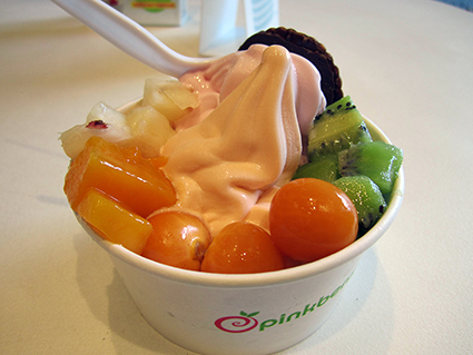 yogurt and fruit