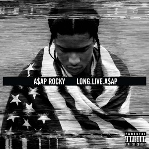 The official album cover of A$AP Rocky's CD, Long. Live. A$AP.