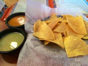Chips and salsa at Frida Mexican Restaurant (Photo by Ashley McBride).