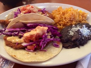 Fish tacos at Frida Mexican Restaurant (Photo by Ashley McBride).