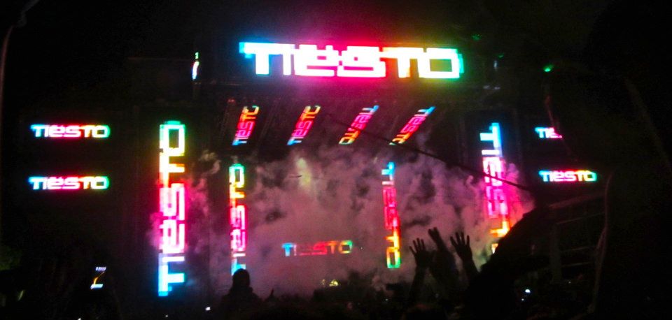 Tiesto performs at UMF 2012. Photo by Melissa Mallin