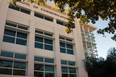 UM's School of Communication is located in Wolfson Building.