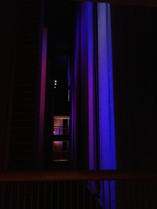 The John S. and James L. Knight Concert Hall's Reverberation Chambers (Photo by Emma Reyes).