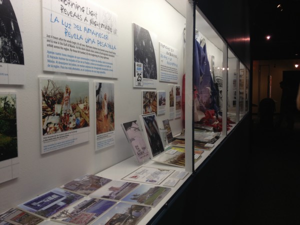 The Hurricane Andrew exhibit at the Miami Science Museum educates visitors about the 1992 storm that struck South Florida (Photo by Vanessa Ramos).