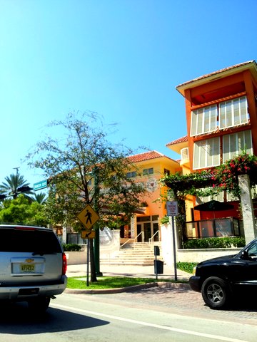 Shops located at the Village of Key Biscayne (Photo by Brandon Lumish).