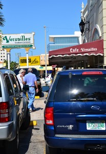 The Versailles Restaurant always seems to have a busy parking lot and numerous customers (Staff photo).