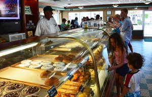The bakery at Versailles Restaurant offers dozens of different pastries and drinks (Staff photo).