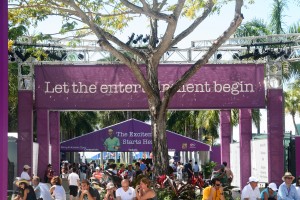 The entrance to the Sony Ericsson Open 2011 (Photo by Brandon Lumish). 