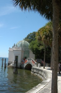 The Gilded Age features of Vizcaya are seen throughout the estate (Staff photo).