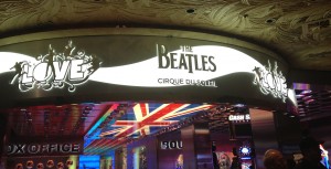 The Beatles Love Theatre at the Mirage Hotel in Las Vegas  (Photo by Vanessa Ramos). 