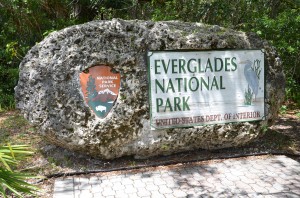 The entrance to Everglades National Park is just a few miles southwest of Homestead.