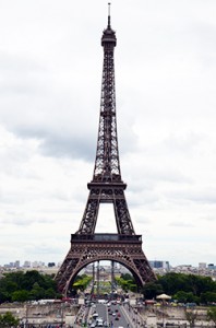 The famous Eiffel Tower in Paris (Staff photo).