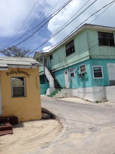 Alice Town is the town located at the hear of the main island in Bimini. The town has nearby beaches, shops and rustic conch salad shacks (Photo by Stephanie Parra).