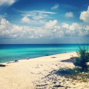 Bimini offers several pristine-watered beaches for tourists and residents alike (Photo by Stephanie Parra). 