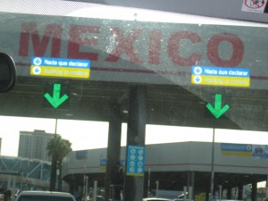 The San Ysidro/Tijuana border
