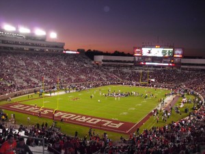 Florida State's Doak Campbell Stadium saw its biggest crowd in stadium history on that fateful November day in 2013 (Photo by Patrick Riley).