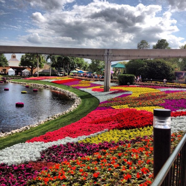 EPCOT's gardens become the center of attention at the annual International Flower and Garden Festival that takes place around springtime. Photo by: Donatella Vacca