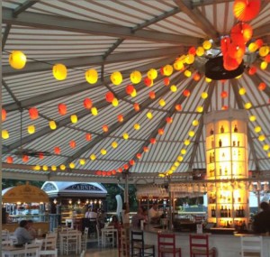 View of the La Feria de San Miguel