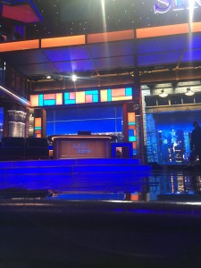 With a front row view, Emily Eidelman sat just a few feet away from Stephen Colbert's desk.
